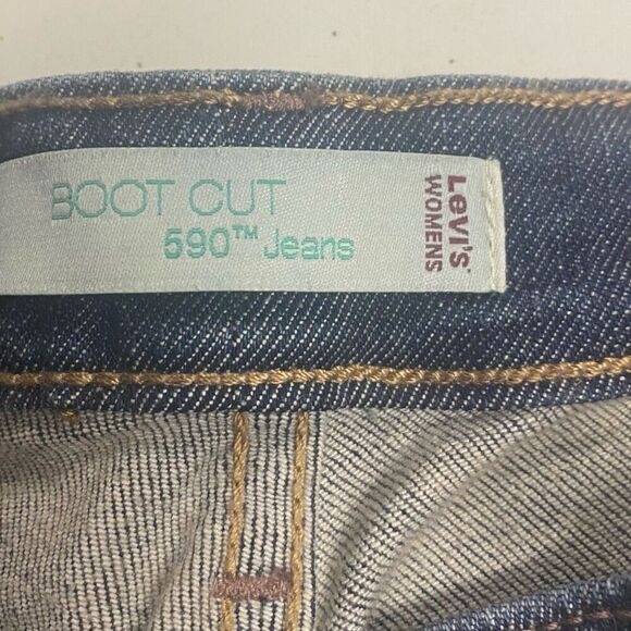 LEVI STRAUSS Women’s Boot Cut 590 Jeans Size 16W Short Blue New SEE DESCRIPTION - Picture 11 of 14
